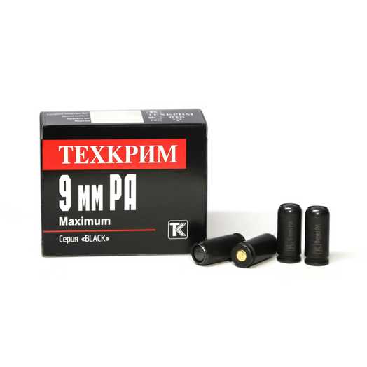Патрон Техкрим травматический 9PA Maximum_Black