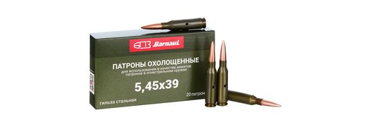 Макет патрона (учебный патрон) 5,45х39; пуля FMJ, стальная гильза