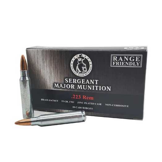 Патрон Tulammo .223Rem (5,56x45) c пулей FMJ массой 3,6 г