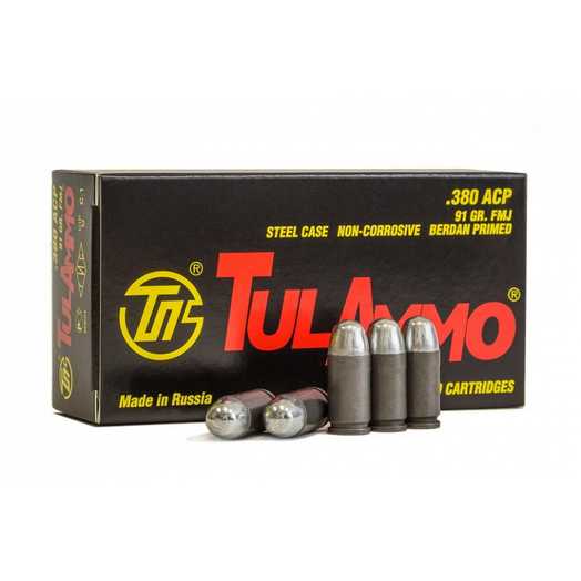 Патрон служебный ТПЗ 9x17 (9 mm Browning Court/.380 ACP) с  пулей FMJ массой 6,1 г